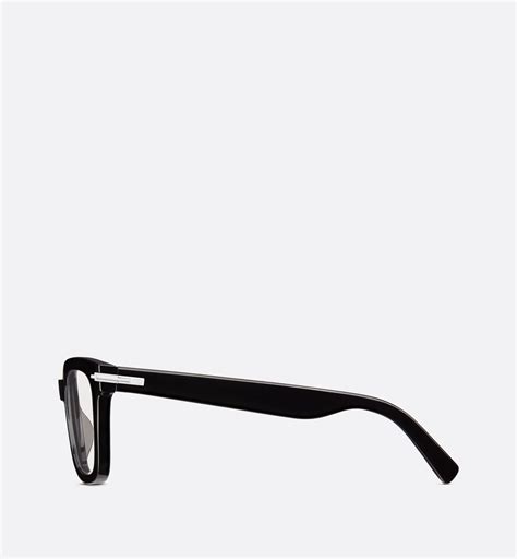 dior brillengestell schwarz metall|DiorBlackSuit S10I Eckige Brille in Schwarz mit Blaulichtfilter .